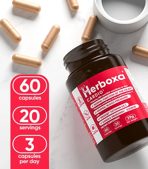 Herboxa Cardio. 60 capsules. 20 servings. 3 capsules per day